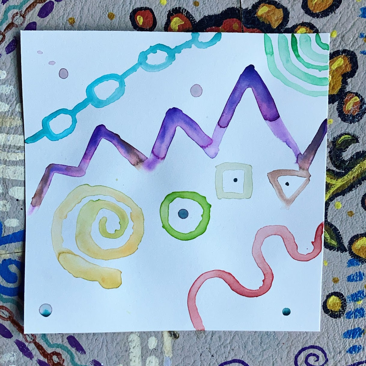 Wet on wet