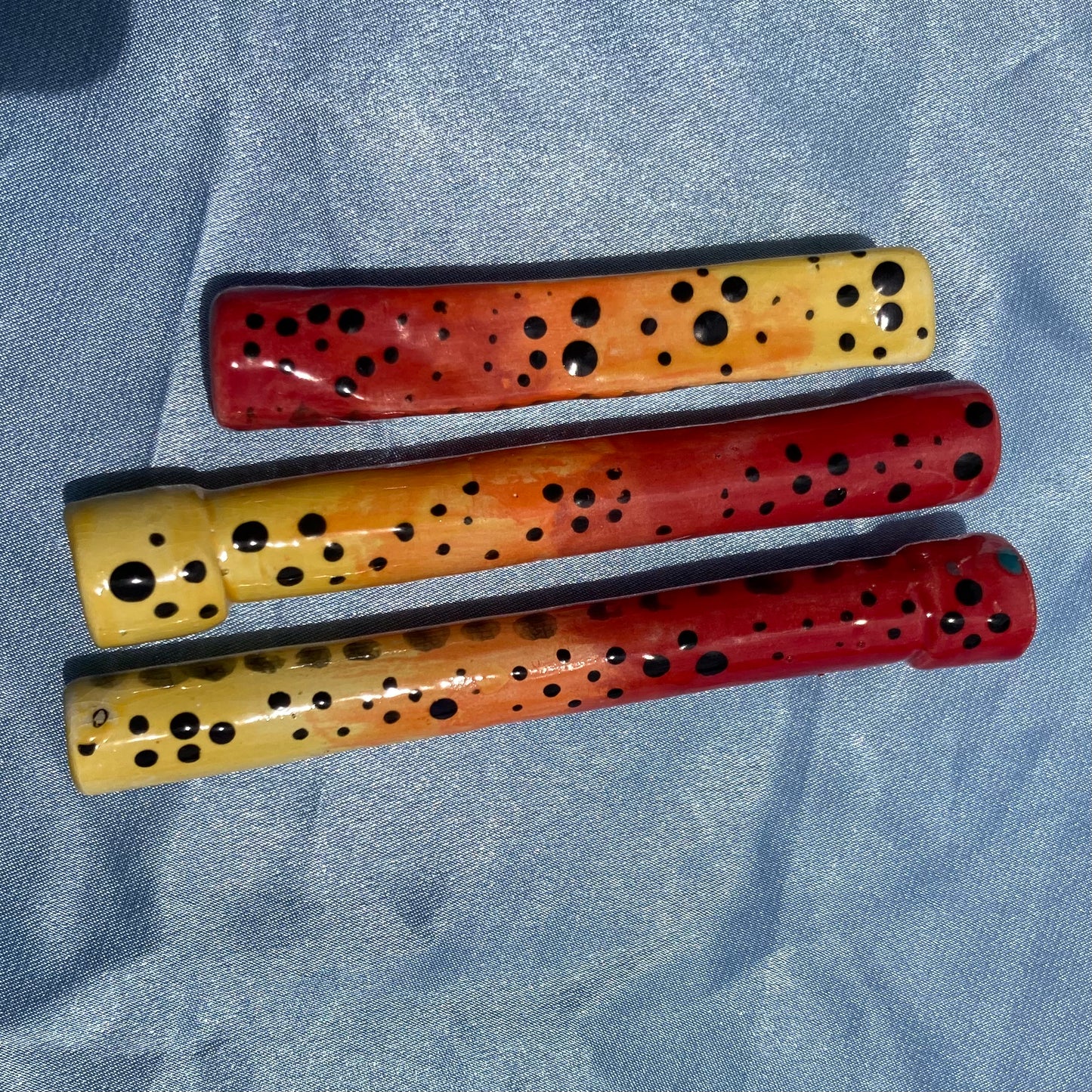 Polka Dot & Rainbow Pipes