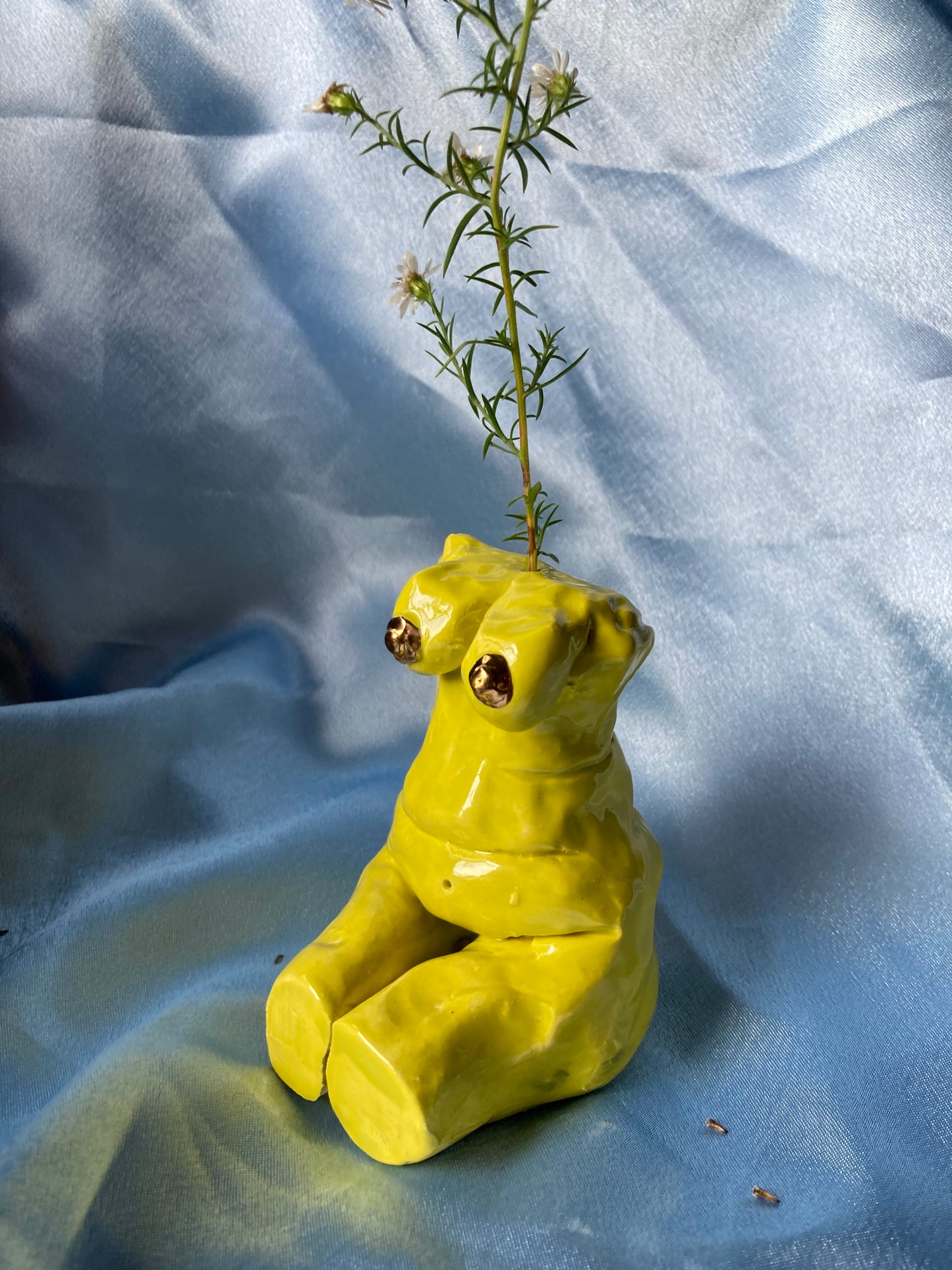 Lime Lady Vase