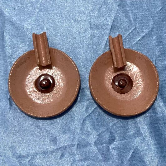 Tan & Brown Boob Ashtray