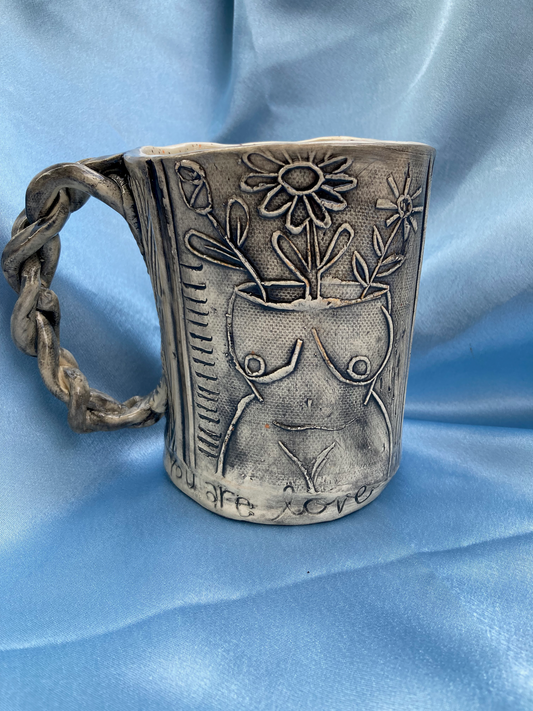 Lady Vase Mug
