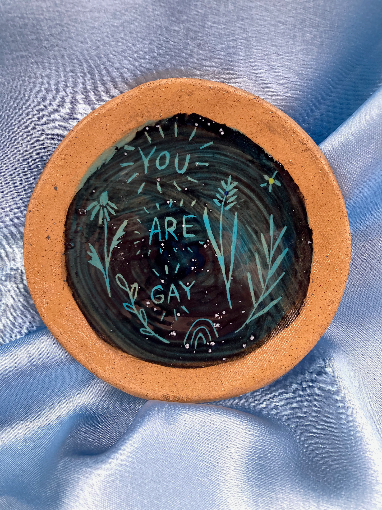 You Are Gay Plate
